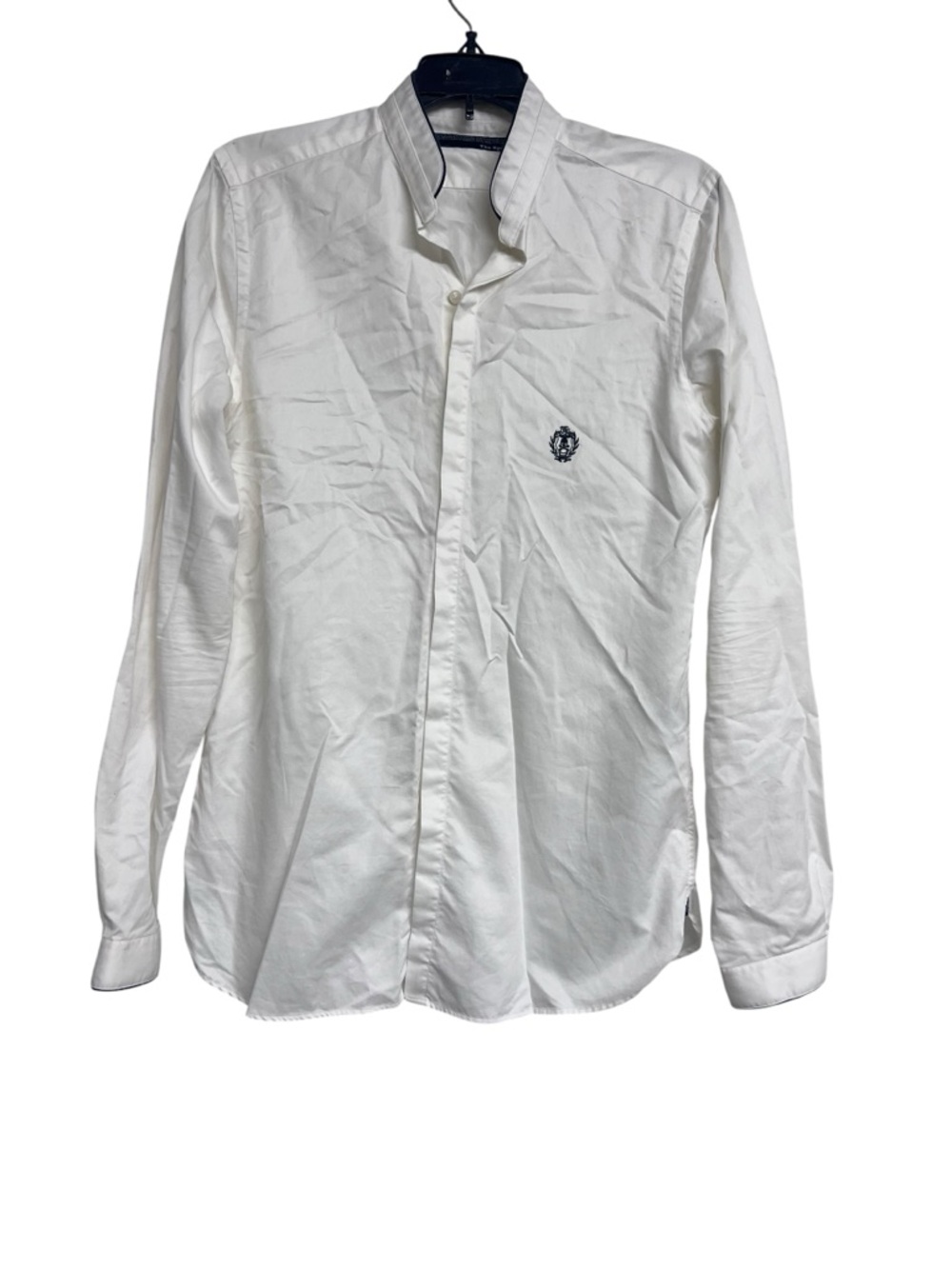 The‎ Kooples White Long-Sleeve Button Up Shirt Size Small